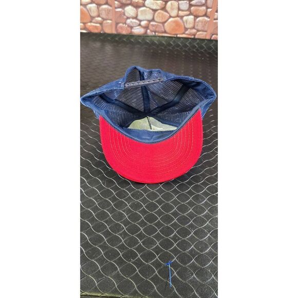 Vintage 1992 Atlanta Braves Tomahawk Chop Truckers Cap - Picture 5 of 7